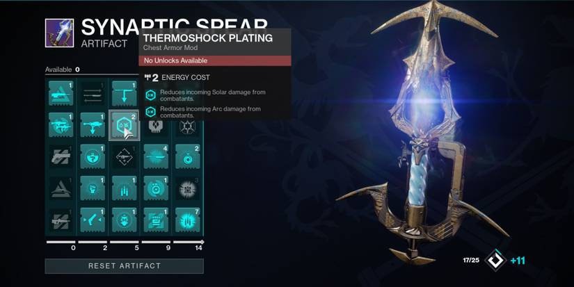 Destiny 2 Thermoshock Plating Artifact Mod