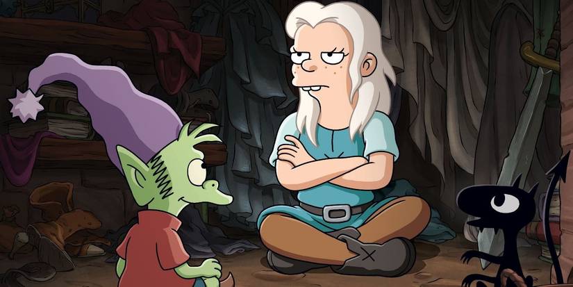 production still from Disenchantment 
