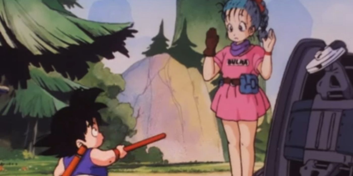 Dragon Ball Goku and Bulma