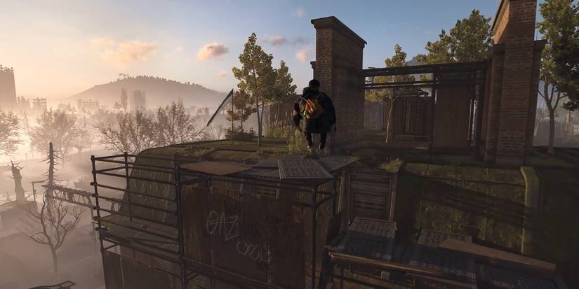 Dying Light 2 - Following Behind Hakon As He Parkours Across The Rooftops