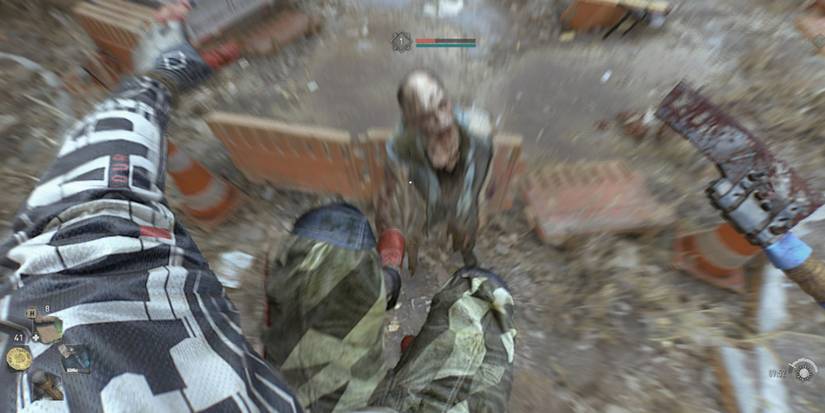 Dying Light 2 - Mid-Fall About To Unleash The Air Kick Skill