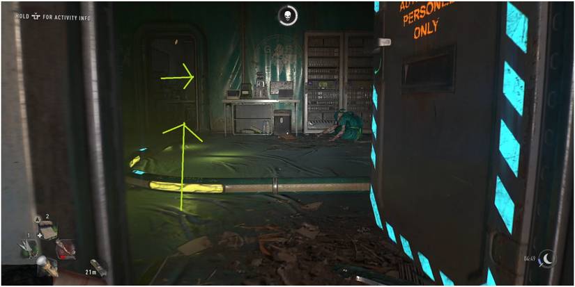 Dying Light 2 Following The Yellow Pipe On The Second Floor