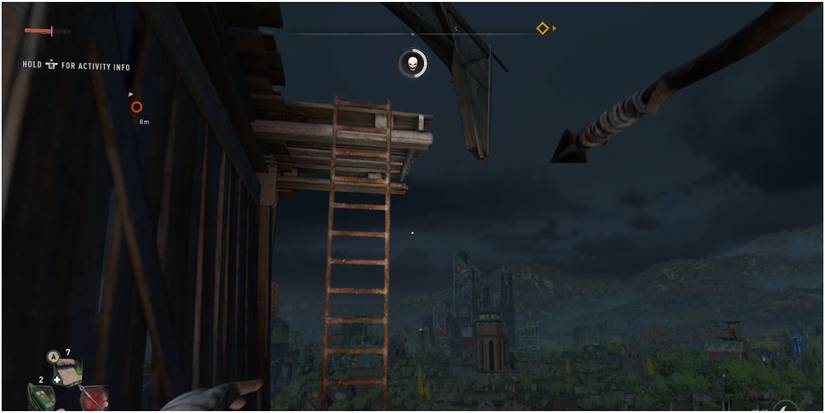 Dying Light 2 Ladder That Goes To The Top Of Willow Windmill