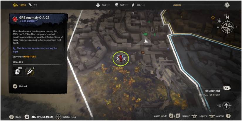 Dying Light 2 Location Of The GRE Anomaly C-A-22