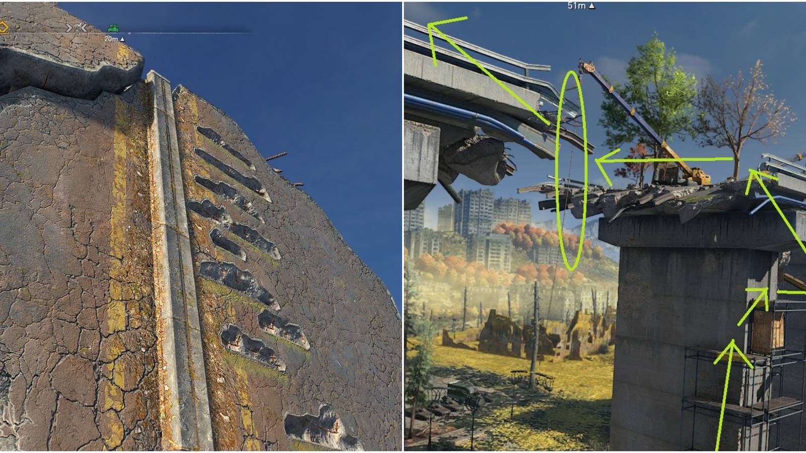 Dying Light 2 Military Airdrop THB-22B Collage Concrete Slab And Route