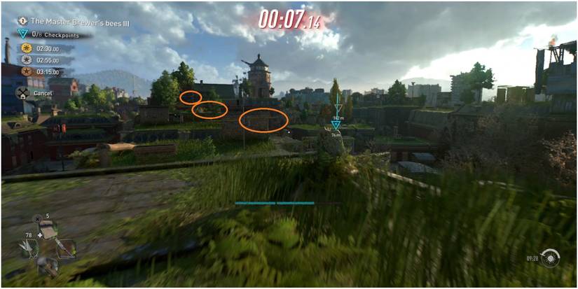 Dying Light 2 Optimal Path To Get To The First Checkpoint In Master Brewers Bees III Pt 2