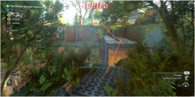 Dying Light 2 Optimal Path To Get To The Fourth Checkpoint In Master Brewers Bees II
