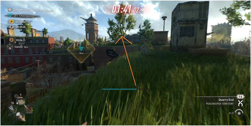 Dying Light 2 Optimal Path To Get To The Fourth Checkpoint In Master Brewers Bees Pt 1