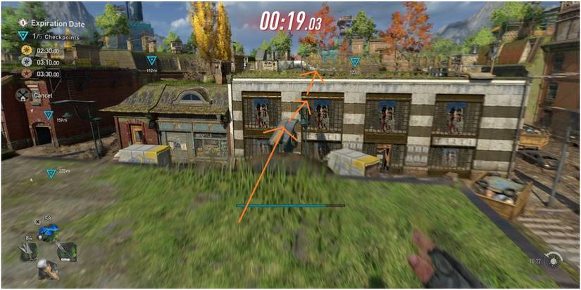 Dying Light 2 Optimal Path To Get To The Second Checkpoint In Expiration Date Pt 1