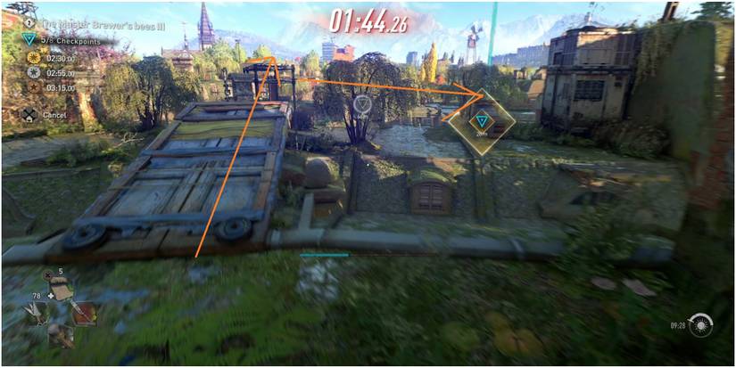 Dying Light 2 Optimal Path To Get To The Sixth Checkpoint In Master Brewers Bees III