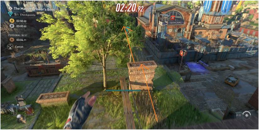 Dying Light 2 Optimal Path To Get To The Sixth Checkpoint In Master Brewers Bees Pt 1