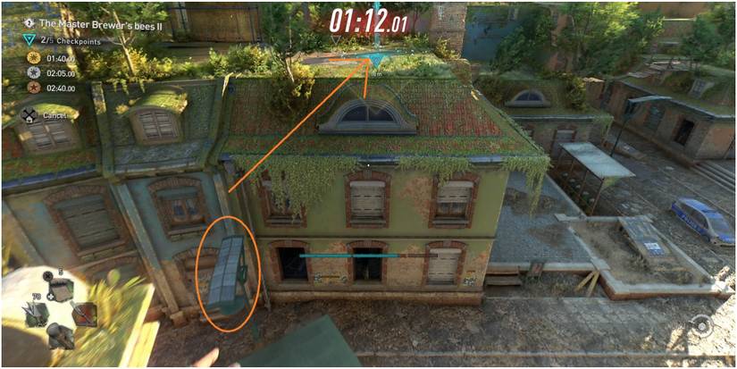 Dying Light 2 Optimal Path To Get To The Third Checkpoint In Master Brewers Bees II Pt 2