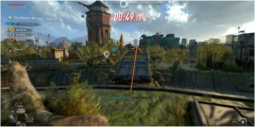 Dying Light 2 Optimal Path To Get To The Third Checkpoint In Master Brewers Bees III Pt 1