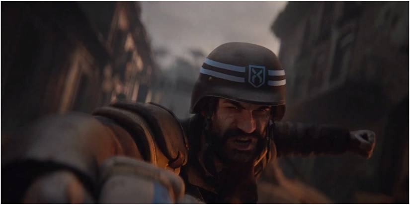 Dying Light 2 Peacekeeper Killing A Zombie In The Opening Cutscene