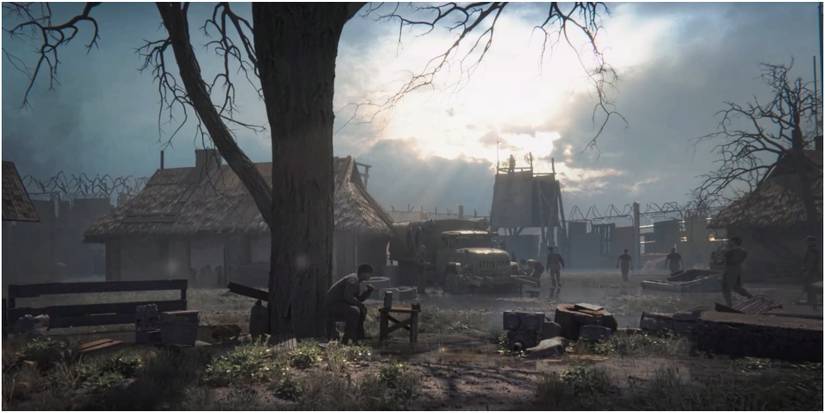 Dying Light 2 Survivors Making An Establishment In The Opening Cutscene