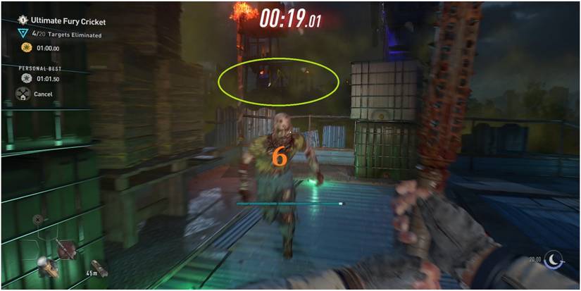 Dying Light 2 Ultimate Fury Cricket Hitting Zombie Six After Zombie Five