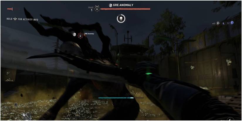 Dying Light 2 Using A Melee Attack Against The GRE Anomaly C-A-22