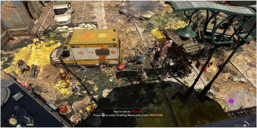 Dying light 2 military convoy high ground