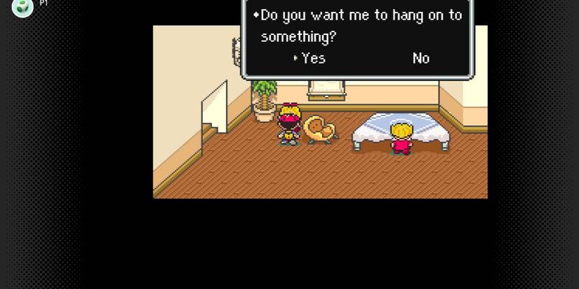 Earthbound Ness speaking with Tracy
