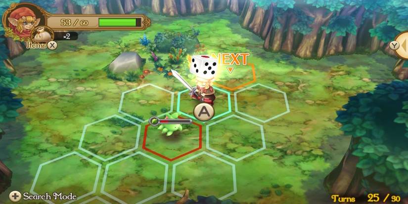 Fighting a battle in Egglia Rebirth