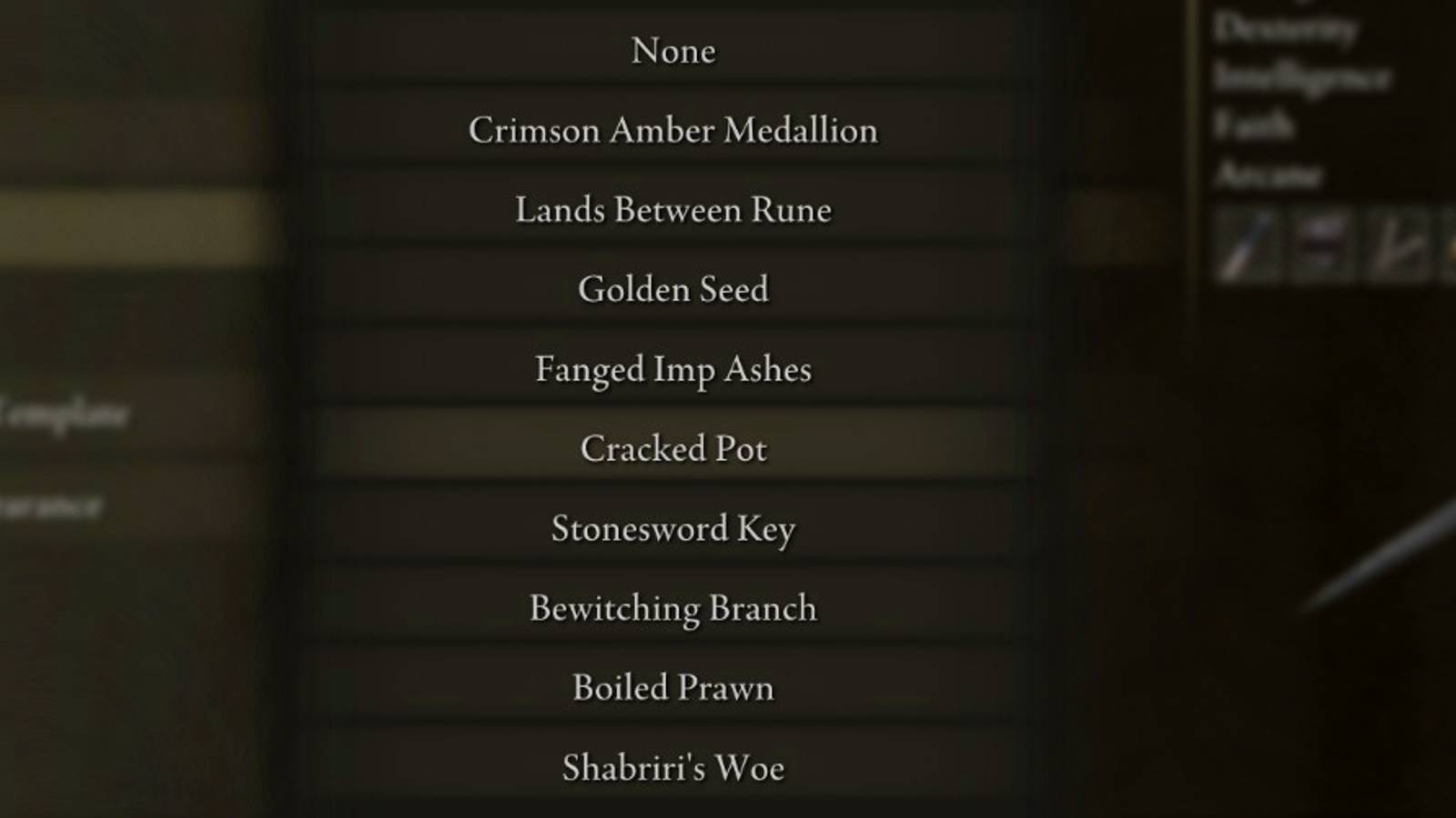 Elden RIng Every Starting Gift Keepsake Guide