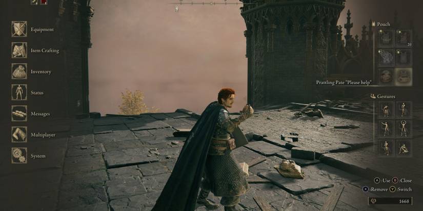 Elden Ring Prattling Pate Hello Guide Using Inventory Item