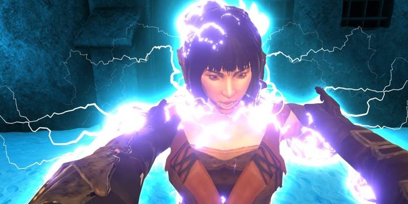 Electrical magic mod in Blade and Sorcery