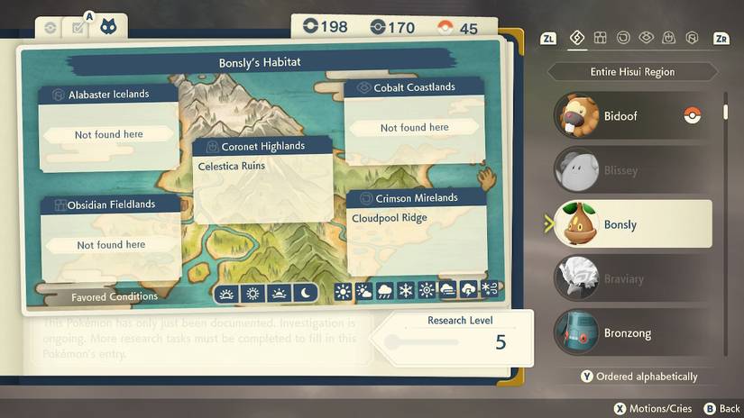 pokemon legends arceus bonsly