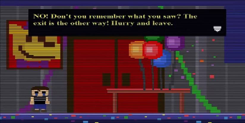 FNAF 4 Crying Child trying to escape