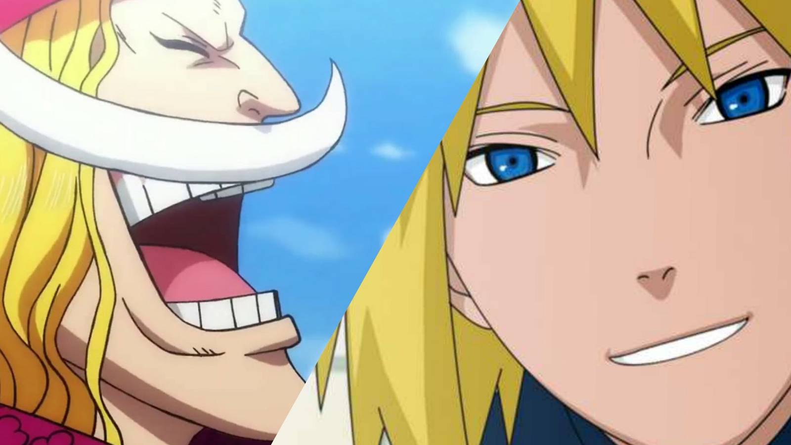 Most Loveable Anime Dads, Minato from Naruto and Whitebeard from One Piece
