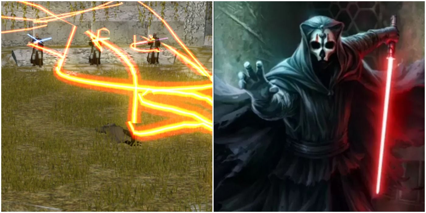 Darth Nihilus and Force Drain in Star Wars: Knights of the Old Republic 2