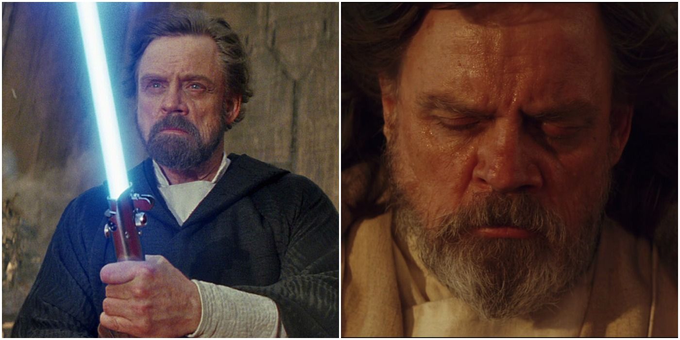 Luke Skywalker's Force Projection in Star Wars: The Last Jedi