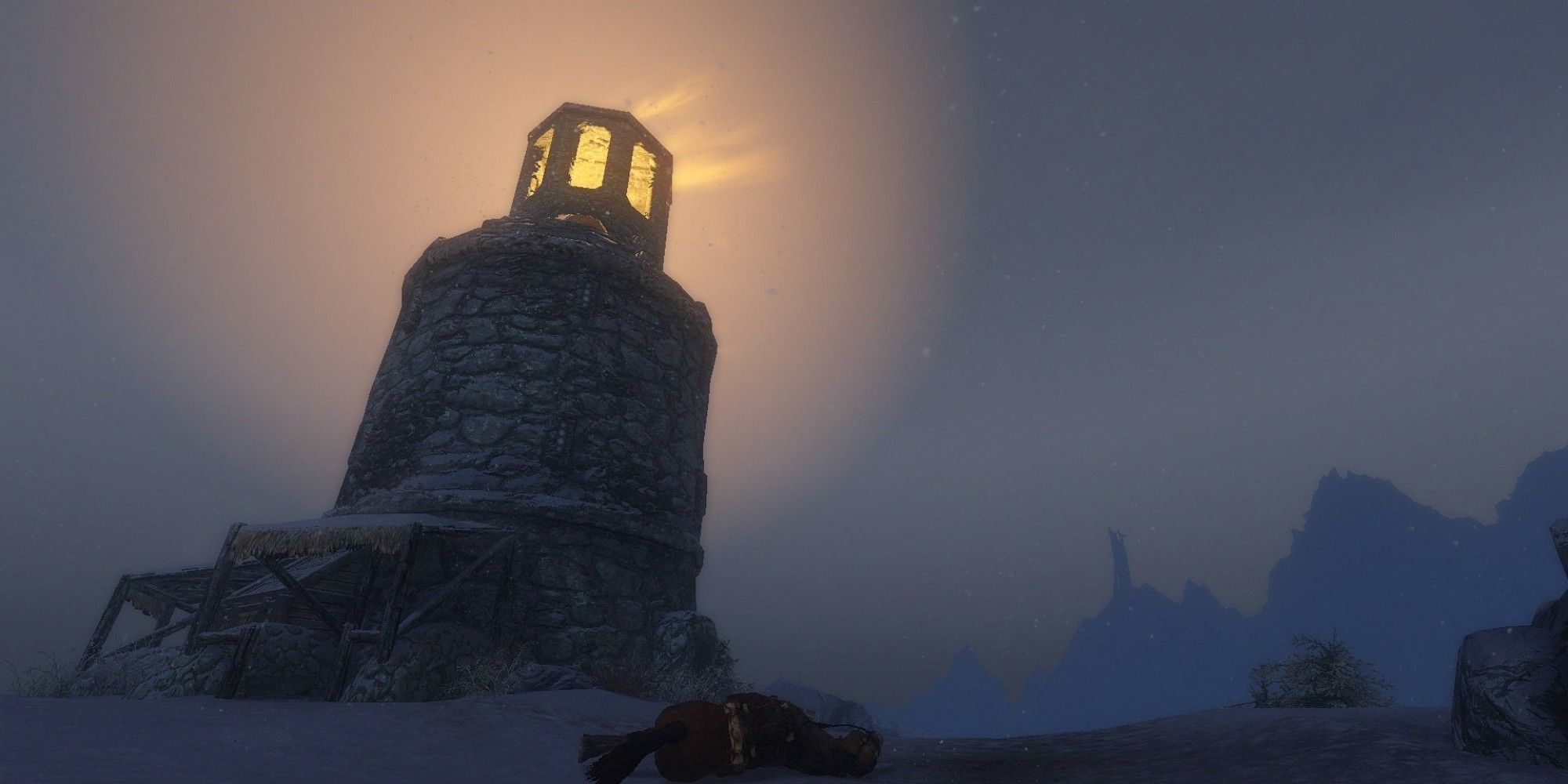 Frostflow Lighthouse in skyrim