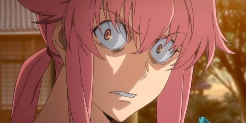 Future Diary - A picture of Yuno Gasai.