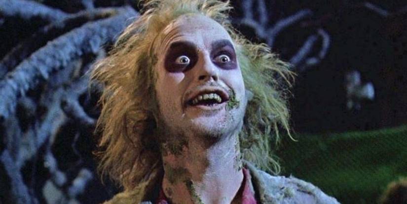 Michael Keaton as Betelgeuse in Beetlejuice