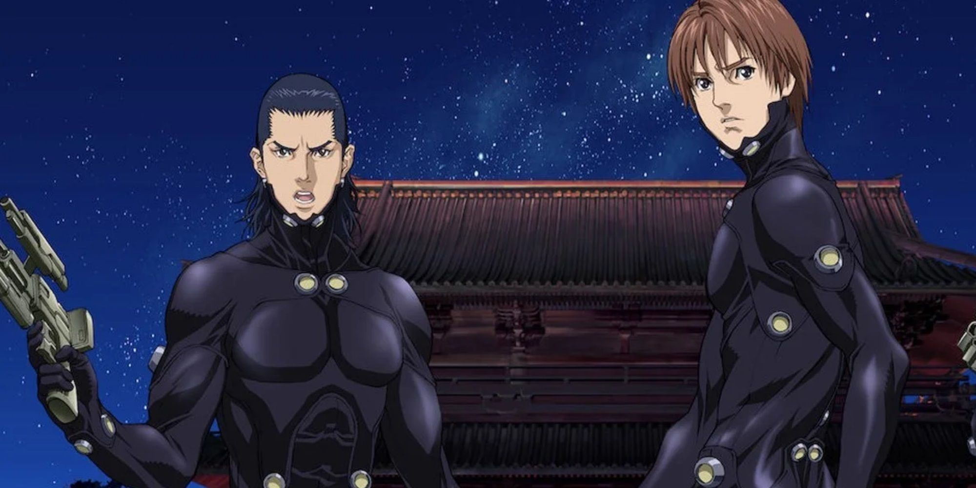 Gantz - Two characters together.