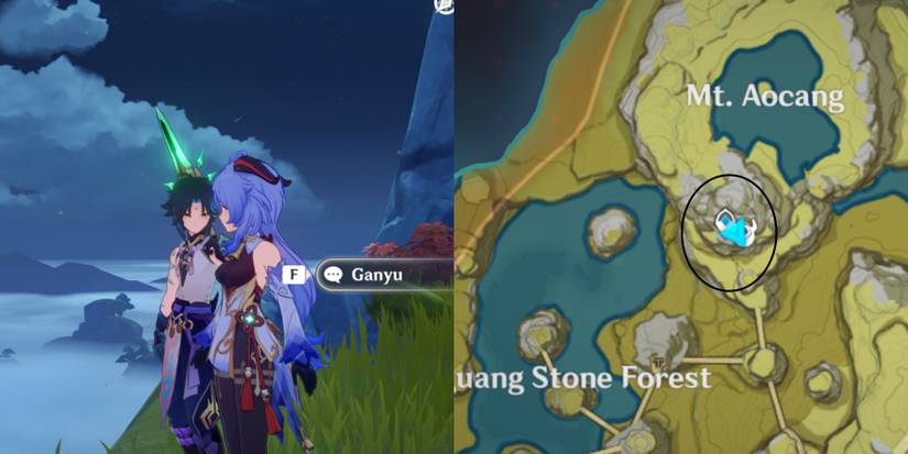 Ganyu location in Genshin Impact
