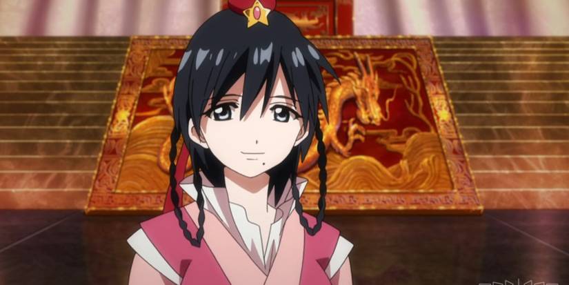 Magi Arba masquerading as her host Gyokuen Ren