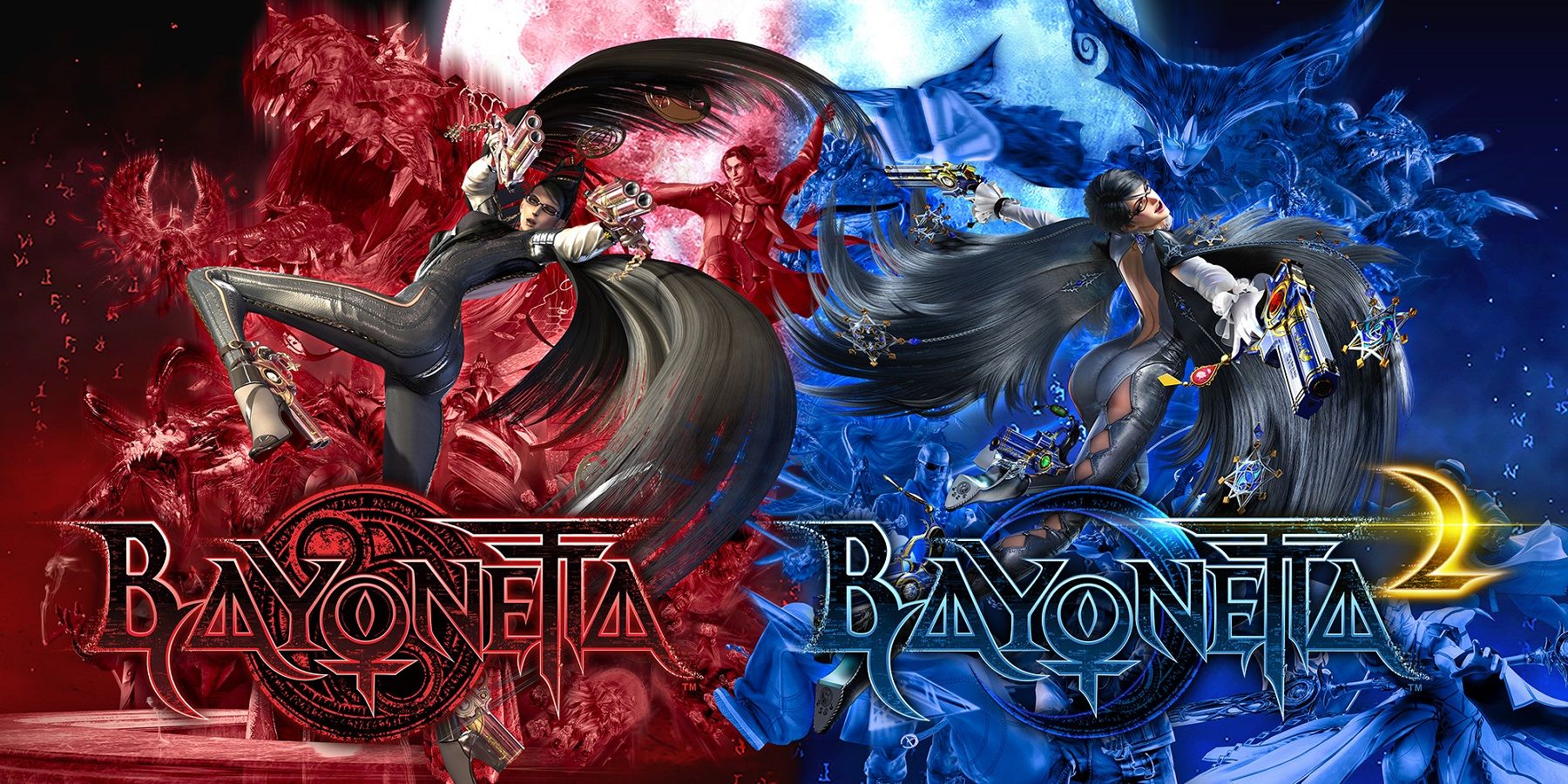 NEW Switch Bayonetta 3 + 2 + 1 (HK CHI/ ENG)) + Bayonetta 1 DLC Download  Card