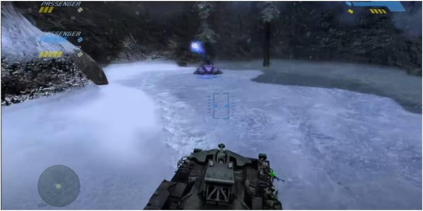 Halo Attacking A Wraith With A Scorpion