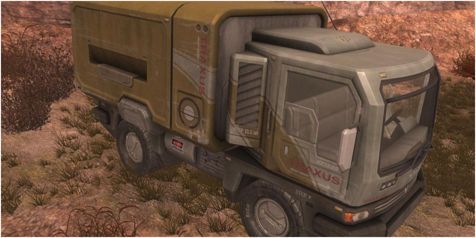 Halo Reach Tractor Unit Side View