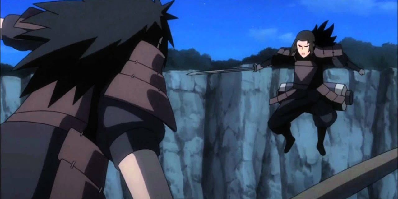 Hashirama fighting against Madara