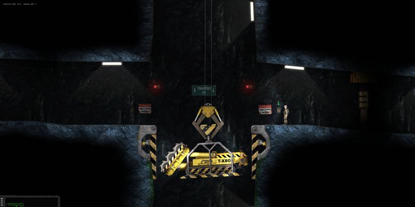 Hidden Deep - Using a crane.