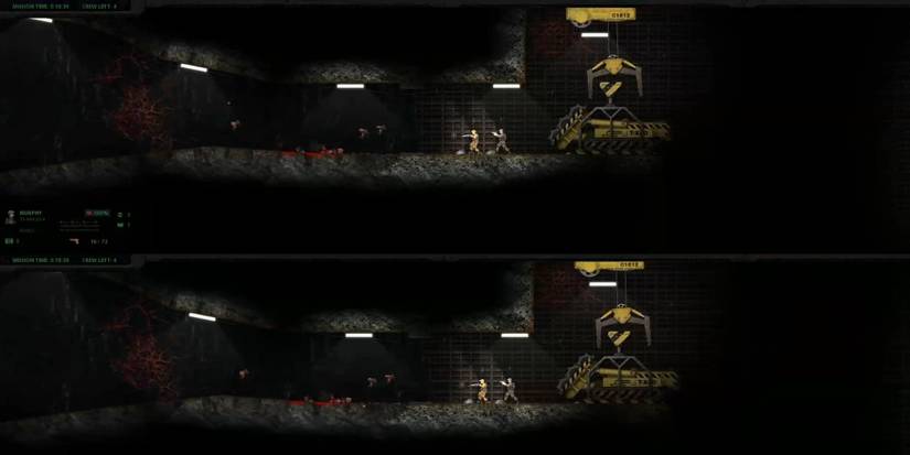 Hidden Deep - Walking around an area.