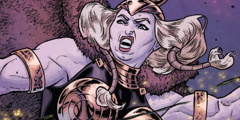 Hildegard charging into battle Cropped