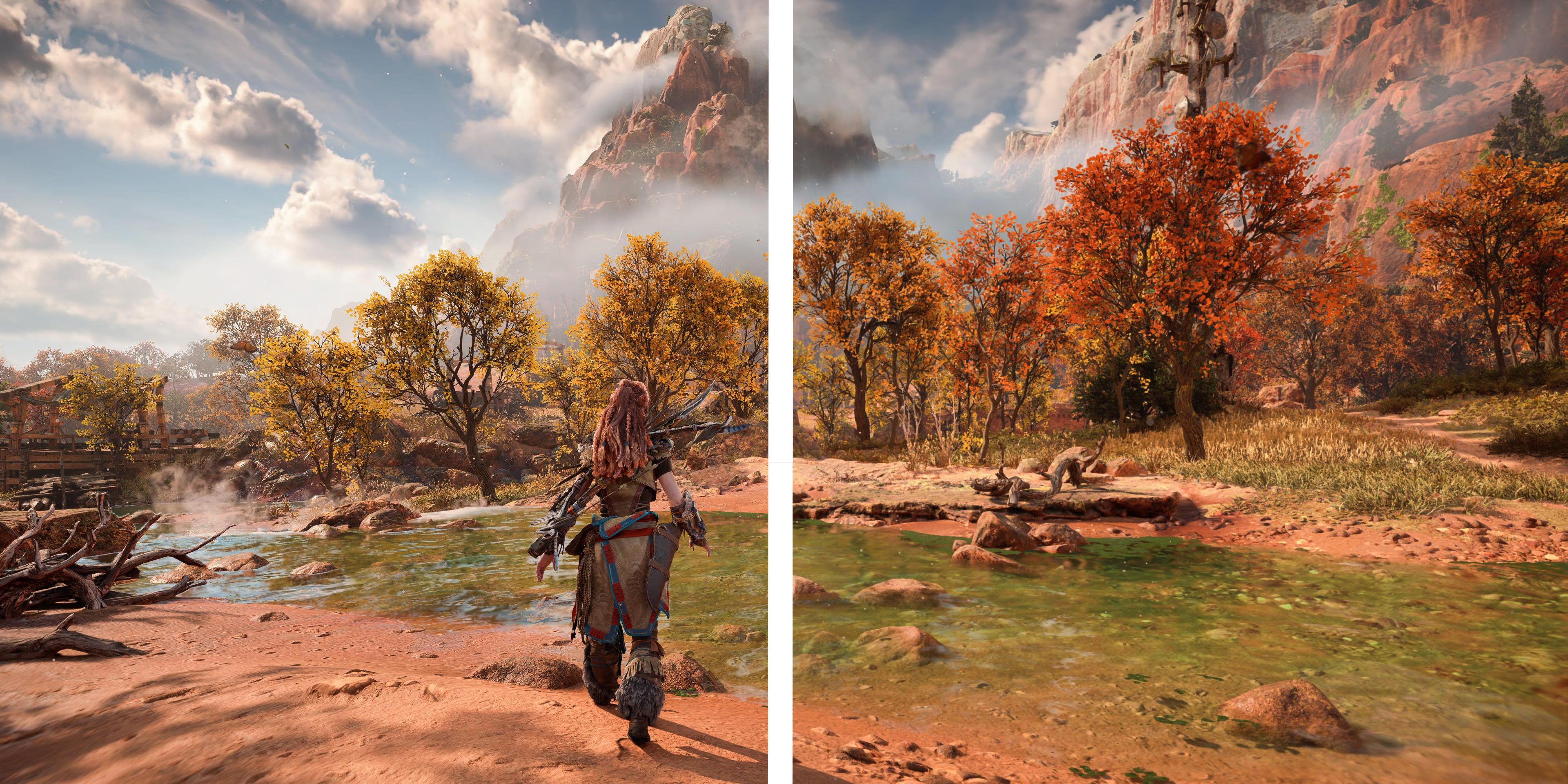 Horizon Forbidden West-resolution-side-by-side-forest