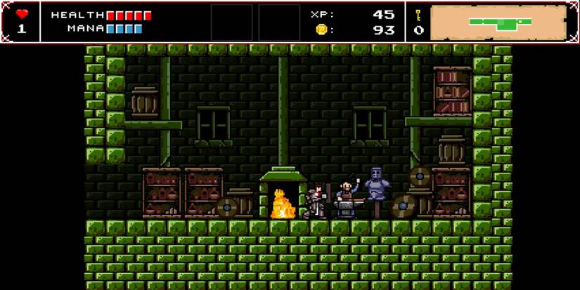 The blacksmith from Infernax