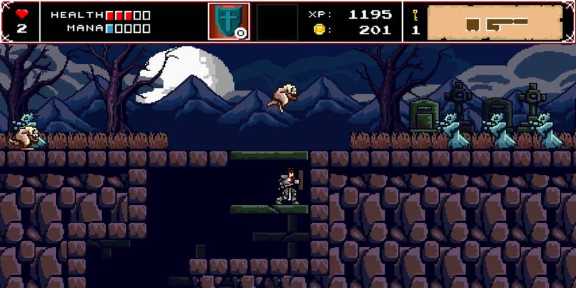 Exploring the world in Infernax