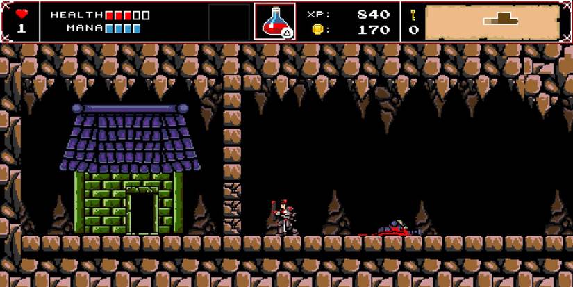 Exploring the world in Infernax