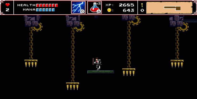 Exploring the world in Infernax